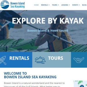 Image of Bowen Island Sea Kayaking